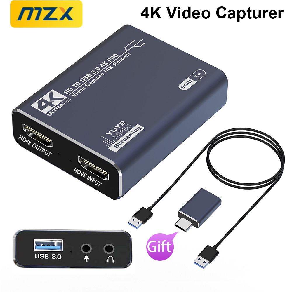 Board Game History - MZX 4K ビデオキャプチャカードボード 録画 HDMI 対応