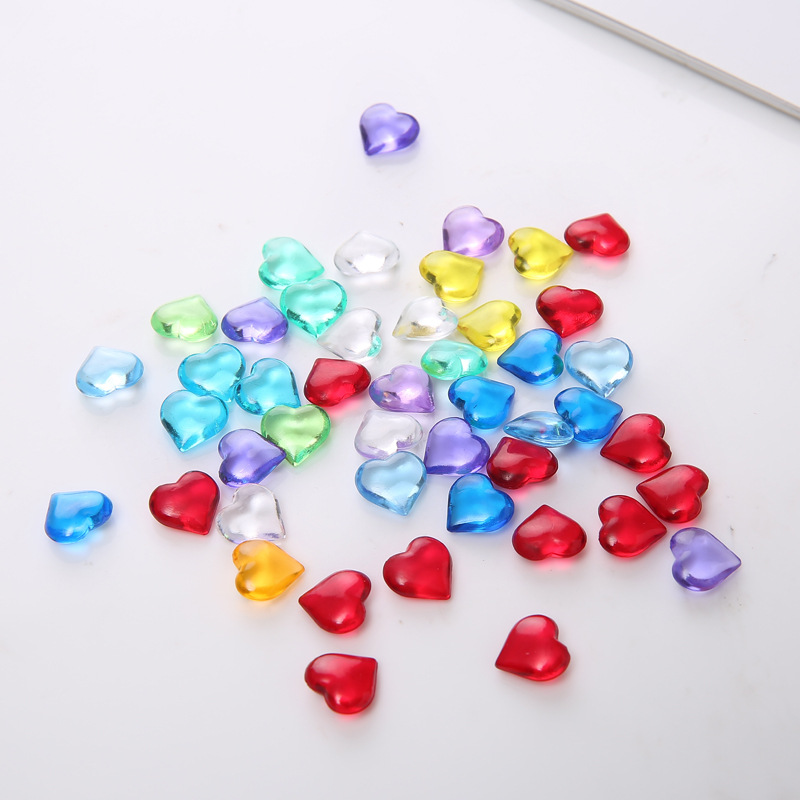 Board Game Vector - 100 個 10*4 ミリメートルハート形アクリル透明ポーンストーンチェスマンゲームピーストークンボードゲームアクセサリー