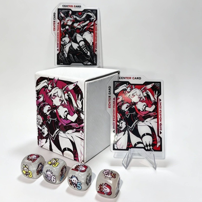Board Game Yugioh - 遊戯王に適しています！ マリス プレイマット/カードボックス/ダイス/会場センターカード 600x350mm 2mm シームレスエッジ