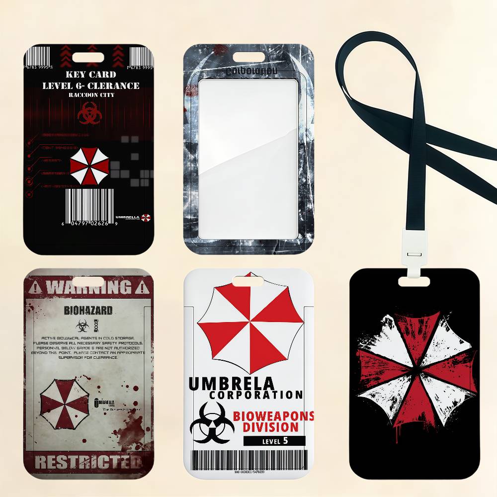 Board Game Resident Evil - ゲーム R-Residents E-Evils カードホルダー カードケース 銀行クレジット