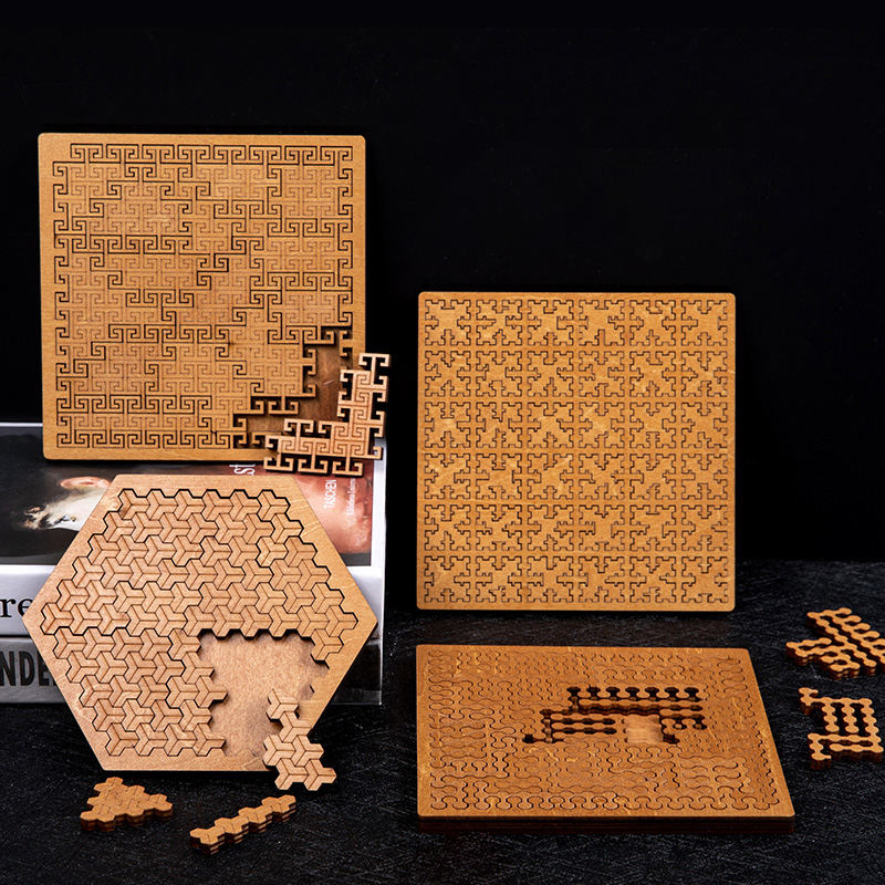 Board Game Enthusiast - 不可能な木製パズル 大人向け IQ パズル 不可能なジグソーパズル 頭の体操