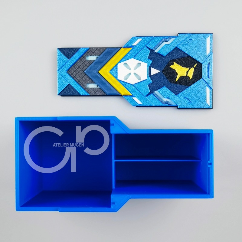 Board Game Yugioh - 遊戯王に適しています！ K9-17 イズナテーマ 3Dプリント ボードゲーム カードボックス
