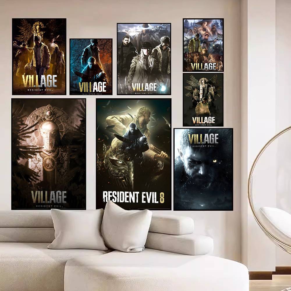 バイオハザード 8 ヴィレッジ ホットビデオゲーム ホワイト - Board Game Resident Evil のレビューと価格