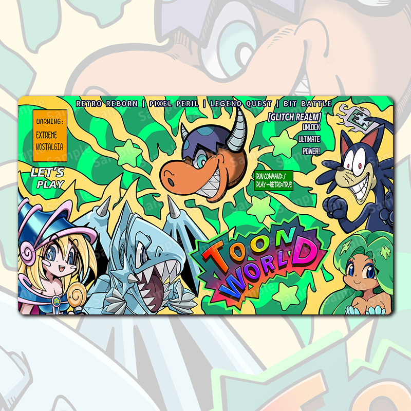 遊戯王！ 600x350mm トゥーン ダークマジシャンガー - Board Game Yugioh のレビューと価格