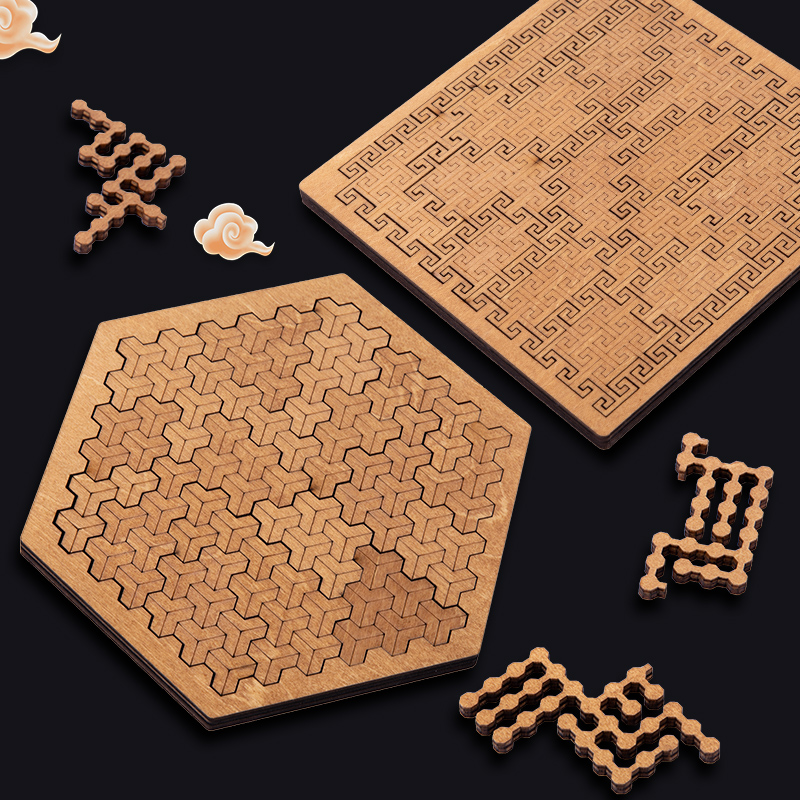 不可能な木製パズル 大人向け IQ パズル 不可能なジグソー - Board Game Enthusiast のレビューと価格
