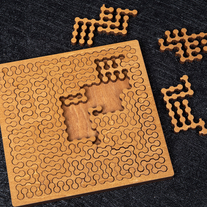 不可能な木製パズル 大人向け IQ パズル 不可能なジグソー - Board Game Enthusiast のレビューと価格