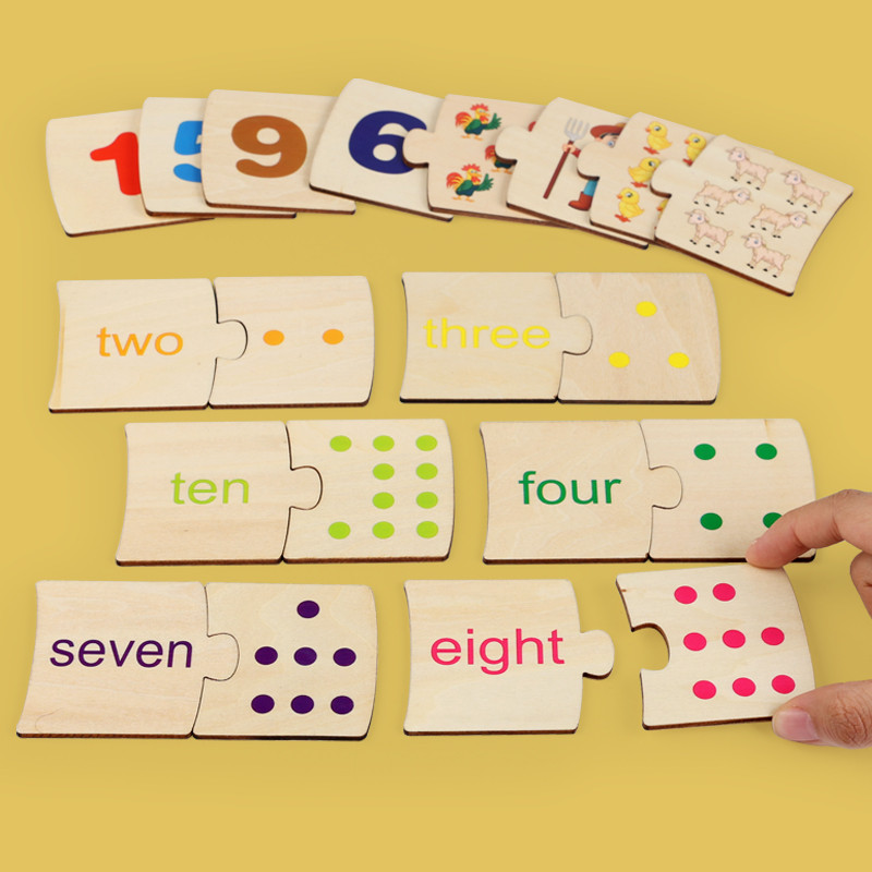 子供向け鉄箱ナンバー啓発ペアリング木製動物フードパズルボード - Board Game Enthusiast のレビューと価格